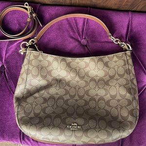 Medium Coach purse with long strap